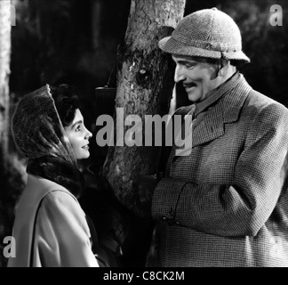 JEAN SIMMONS, MICHAEL RENNIE, TRIO, 1950 Banque D'Images