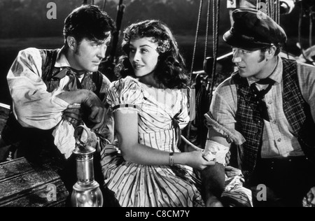 RAY MILLAND, PAULETTE GODDARD, JOHN WAYNE, REAP THE WILD WIND, 1942 Banque D'Images