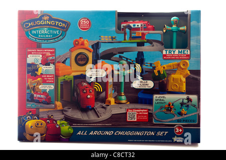 Chuggington train jouet pour enfants Banque D'Images