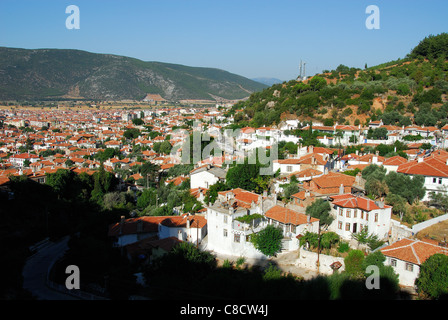 MUGLA, Turquie. Une vue sur la ville. 2011. Banque D'Images