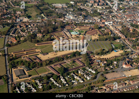 Le Haras National à Newmarket Suffolk de l'air. Banque D'Images