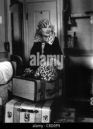 CAROLE LOMBARD DU VINGTIÈME SIÈCLE (1934) Banque D'Images