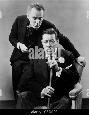 WARNER OLAND, HENRY HULL, loup-garou de Londres, 1935 Banque D'Images