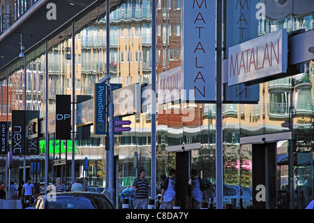 Le centre commercial de Feltham, High Street, Feltham, Arrondissement de Hounslow, Greater London, Angleterre, Royaume-Uni Banque D'Images