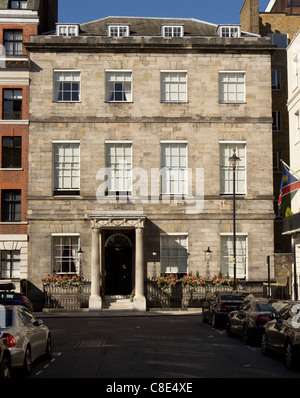 Chandos House, une conférence et une salle de mariage dans une maison de ville géorgienne à l'Ouest de Queen Anne Street, Londres Banque D'Images