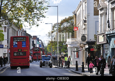 King's Road, Chelsea, le Royal Borough de Kensington et Chelsea, London, Greater London, Angleterre, Royaume-Uni Banque D'Images