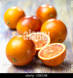 Oranges sanguines Banque D'Images