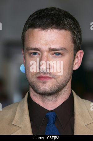 JUSTIN TIMBERLAKE DANS LE TEMPS. LOS ANGELES PREMIERE LOS ANGELES CALIFORNIA USA 20 Octobre 2011 Banque D'Images