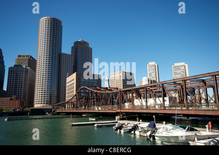 Port, Boston, Massachusetts, New England, United States of America Banque D'Images