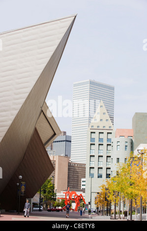 Musée d'art du centre-ville de Denver, Denver, Colorado, États-Unis d'Amérique Banque D'Images