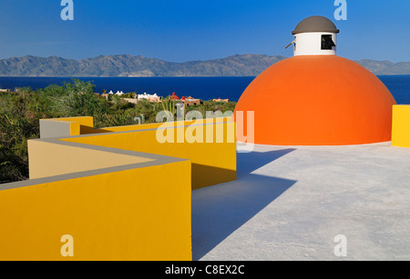 Accueil, les couleurs, la baie de Ventana, Isla Cerralvo, El Sargento, Baja California Sur, de Baja, en Californie, Sur, au Mexique, l'Amérique moyenne, Banque D'Images