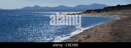 La côte, mousseux, Ventana Bay, El Sargento, Mer de Cortez, Baja California Sur, de Baja, en Californie, Sur, au Mexique, l'Amérique moyenne, Banque D'Images