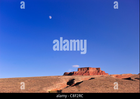 Paysages, Cedar Mesa, près de Bluff, du Plateau du Colorado, Utah, USA, United States, Nord, paysage Banque D'Images