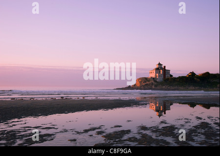 Lever du soleil à bon port Beach, Gloucester, Massachusetts, New England, United States of America Banque D'Images