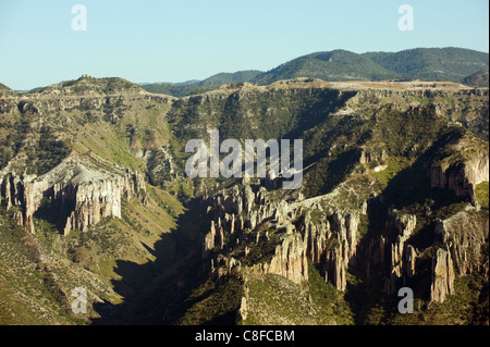 Barranca del Cobre (Canyon du Cuivre, dans l'état de Chihuahua, Mexique Banque D'Images