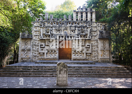 L'histoire des Mayas, Museo Nacional de Antropologia (Musée d'Anthropologie, District Fédéral, Mexico City, Mexico Banque D'Images