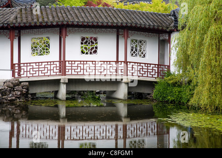 Le Dr Sun Yat-Sen Classical Chinese Garden dans Chinatown, Vancouver, British Columbia, Canada Banque D'Images