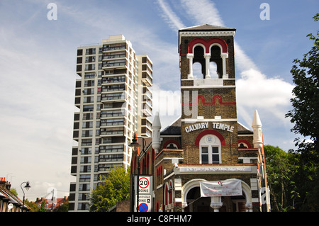 Calvaire Temple United Pentecostal Church, Conseiller Street, Camberwell, London Borough of Lambeth, Greater London, Angleterre, Royaume-Uni Banque D'Images