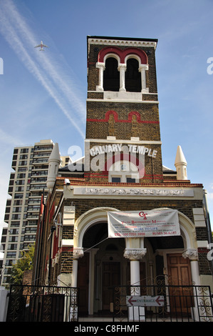 Temple du Calvaire, conseiller de l'UPC, de la rue de la Camberwell, London Borough of Southwark, London, Greater London, Angleterre, Royaume-Uni Banque D'Images