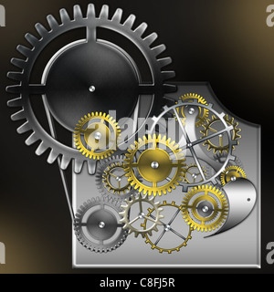 mécanisme de Banque D'Images