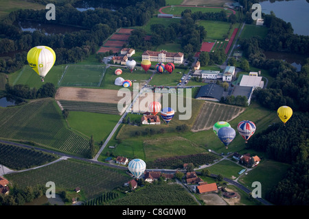 Festival de montgolfières - Primagaz Ballonweek Anger am See, Autriche Banque D'Images