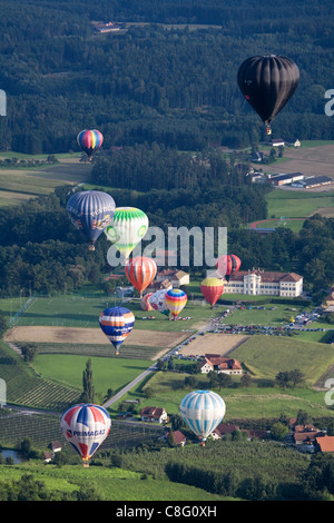 Festival de montgolfières - Primagaz Ballonweek Anger am See, Autriche Banque D'Images