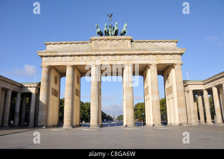 Porte de Brandebourg, Berlin, Allemagne Banque D'Images