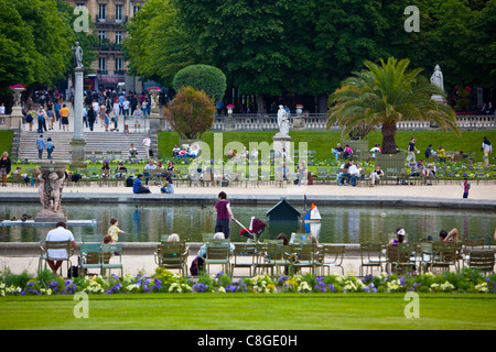 Jardin du Luxembourg, Paris, France Banque D'Images