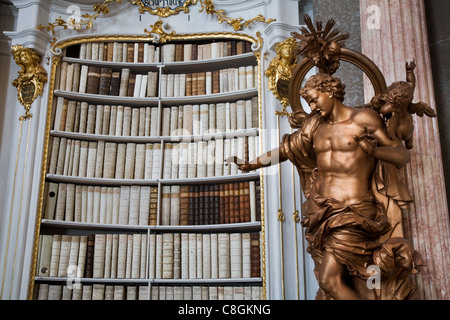 Bibliothèque de l'abbaye d'Admont, Autriche Banque D'Images