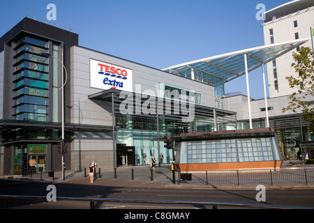 Le réaménagement urbain du centre commercial de St Stephen, Hull, Yorkshire, Angleterre Banque D'Images