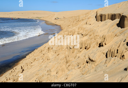 L'Uruguay, Amérique du Sud, Rocha, Valizas, dunes, sable, mer, côte Banque D'Images