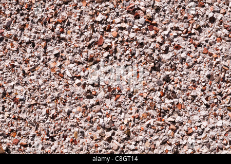 Close up of Pebble Dash wall Banque D'Images