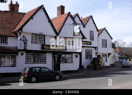 The George Hotel Dorchester on Thames Oxfordshire Banque D'Images