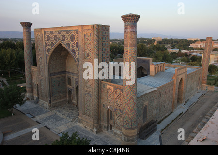 Samarkand, Alai, montagnes plus anciennes villes habitées au monde, l'Unesco, l'Unesco, patrimoine mondial, Alexandre le Grand, le billet Banque D'Images