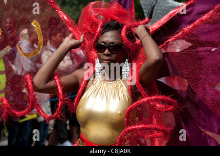 Le carnaval de Notting Hill London 2011 Banque D'Images