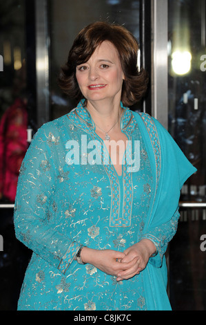 Cherie Blair arrive pour les femmes asiatiques de l'Achievement Awards à l'hôtel Hilton, London, 20 mai 2009. Banque D'Images