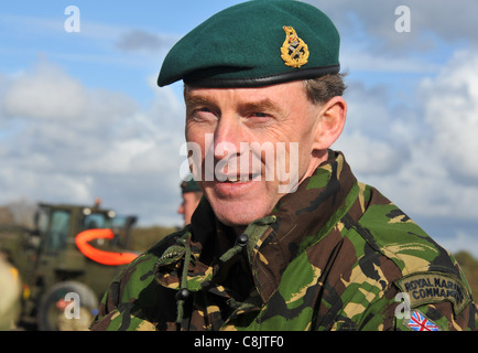 Commandant général Royal Marines Buster Howes Banque D'Images