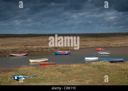 Morston quay, North Norfolk, Angleterre Banque D'Images