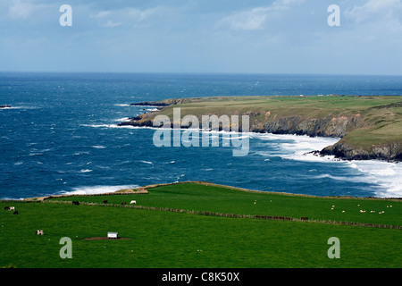 L'OER de Porth et y Porth Wrach de Carreg péninsule Llyen Gwynedd au Pays de Galles Banque D'Images