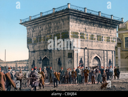 Fontaine de Tophane, Constantinople, Turquie, circa 1900 Banque D'Images