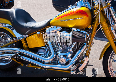 Moto Harley Davidson Banque D'Images