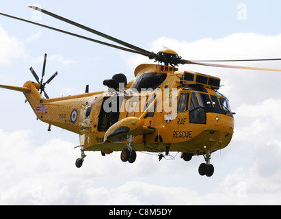 Hélicoptère de sauvetage Seaking RAF Banque D'Images