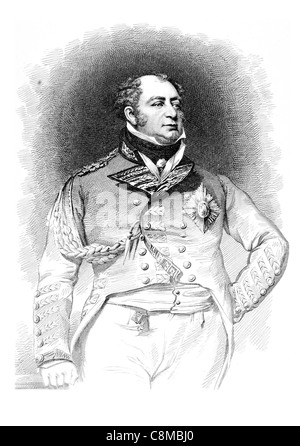 Le Prince Frederick Duc de York Albany Augustus 1763 Hanovre 1827 famille royale britannique Le Roi George III héritier présomptif Banque D'Images