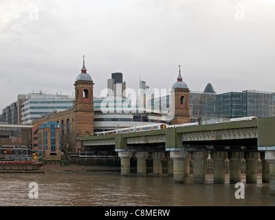 London Cannon Street station de Southwark Banque D'Images