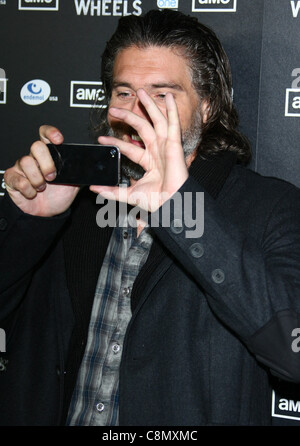 ANSON MOUNT l'ENFER SUR ROUES. PREMIERE AMC DOWNTOWN LOS ANGELES CALIFORNIA USA 27 Octobre 2011 Banque D'Images