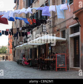 Osteria ai Carmini Banque D'Images