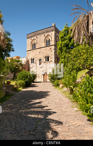 Palazzo dei Duchi di Santo Stefano, Taormina, Sicile, Italie Banque D'Images