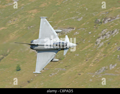 RAF Typhon Mid-Wales formation niveau faible Banque D'Images