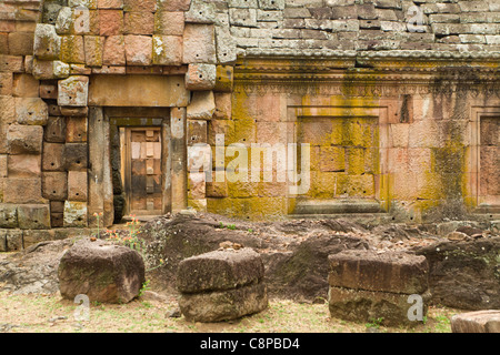 Prasat hin Phanom Rung temple khmer ruines en Thaïlande Banque D'Images