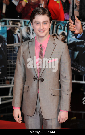 Daniel Radcliffe assiste à la première mondiale de "Harry Potter et le Prince de Sang-Mêlé' à Leicester Square, Londres, 7 juillet 20 Banque D'Images